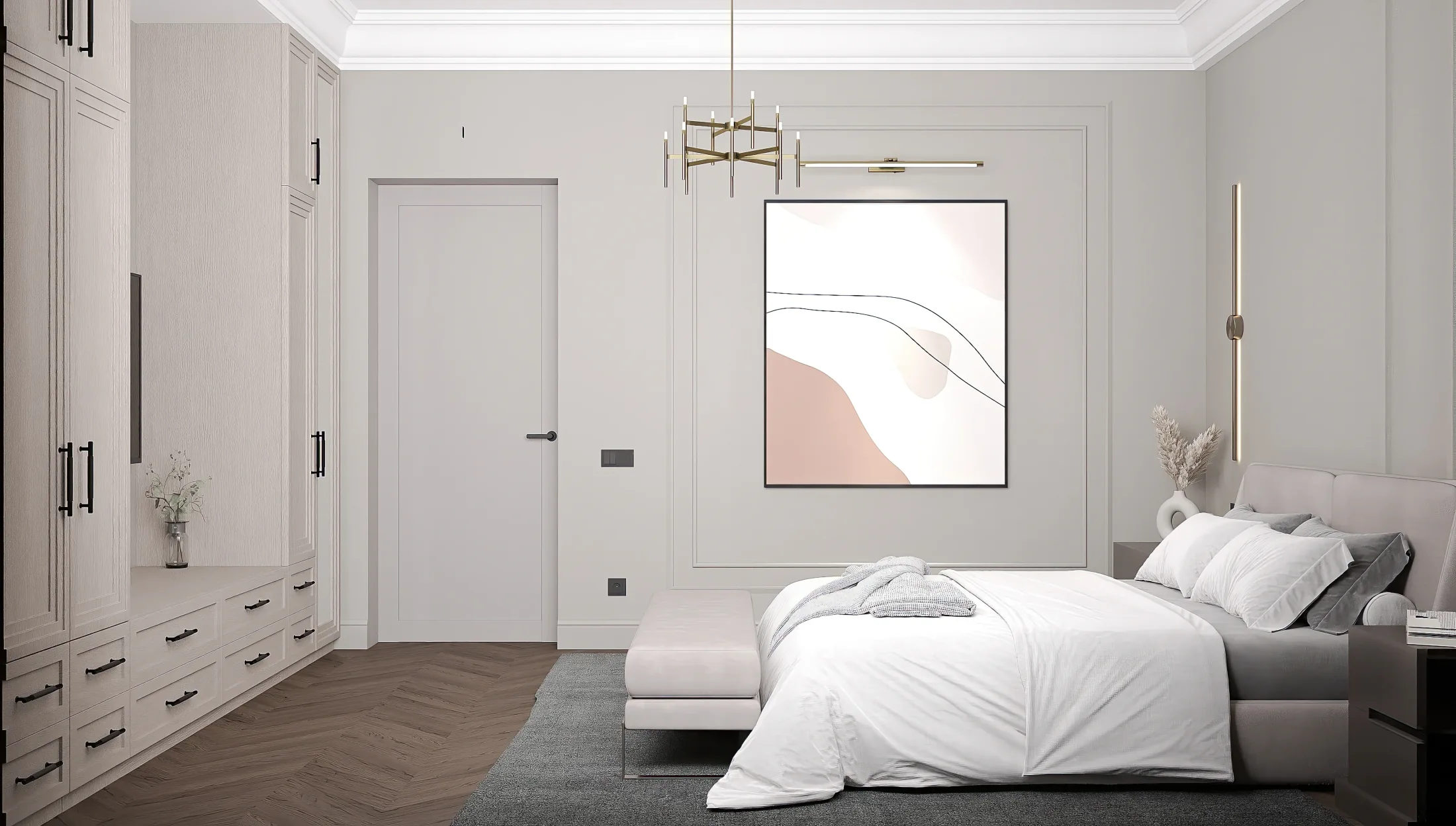 Дом в Тереке - 1 этаж / спальня мамы 1